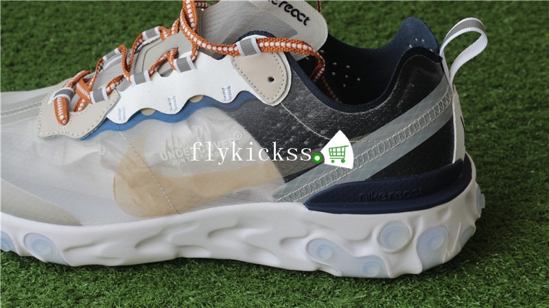 Undercover x Nike React Element 87 Navy White